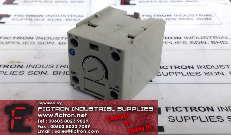 100-FPTA180 100FPTA180 ALLEN BRADLEY Pneumatic Timer Supply Malaysia Singapore Indonesia USA Thailand