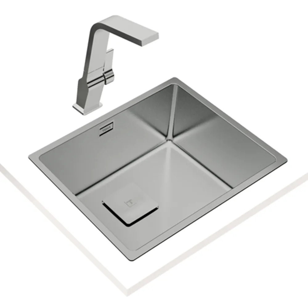 TEKA 3-in-1 Installation Stainless Steel Sink with one bowl FLEXLINEA RS15 50.40