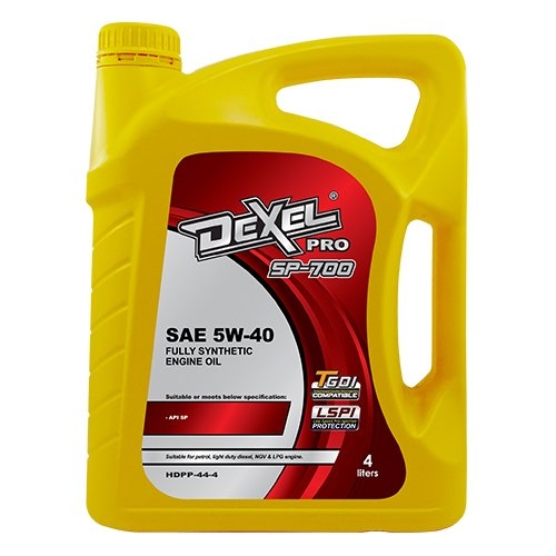 Dexel Pro SP-700 SAE 5W-40 HDPP-44-4 (4L) HARDEX DEXEL PRO SP-700 SERIES FULLY SYNTHETIC ENGINE OIL PETROL & LIGHT DUTY DIESEL ENGINE OIL - DEXEL SERIES LUBRICANT PRODUCTS Pahang, Malaysia, Kuantan Manufacturer, Supplier, Distributor, Supply | Hardex Corporation Sdn Bhd