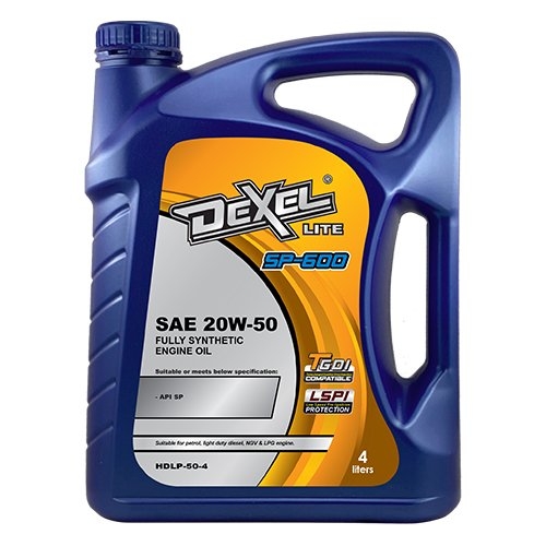 Dexel Lite SP-600 SAE 20W-50 HDLP-50-4 (4L) HARDEX DEXEL LITE SP-600 SERIES FULLY SYNTHETIC ENGINE OIL PETROL & LIGHT DUTY DIESEL ENGINE OIL - DEXEL SERIES LUBRICANT PRODUCTS Pahang, Malaysia, Kuantan Manufacturer, Supplier, Distributor, Supply | Hardex Corporation Sdn Bhd