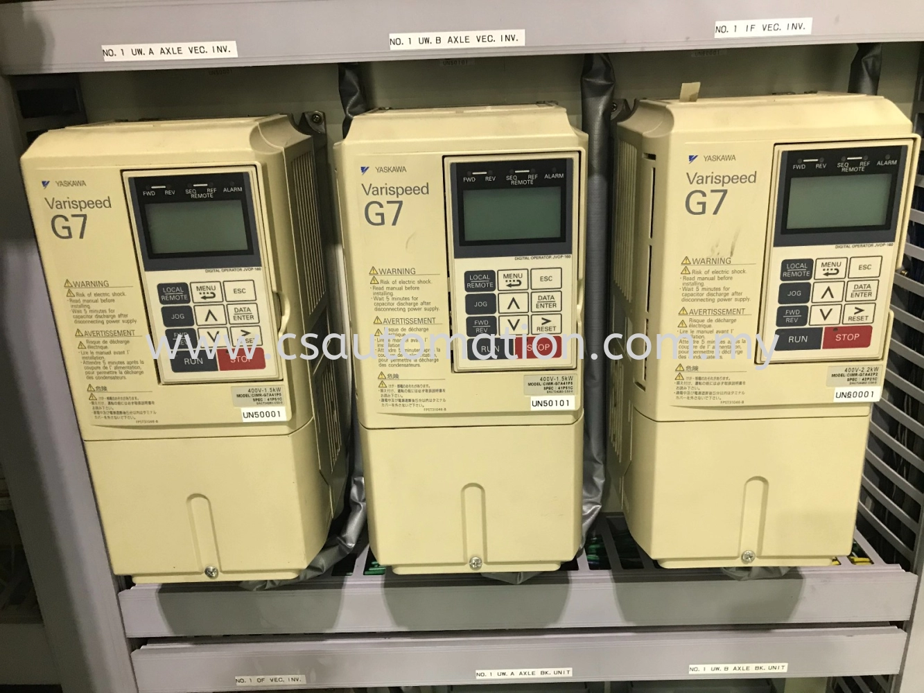 Repair & service Yaskawa G5 , G7 inverter