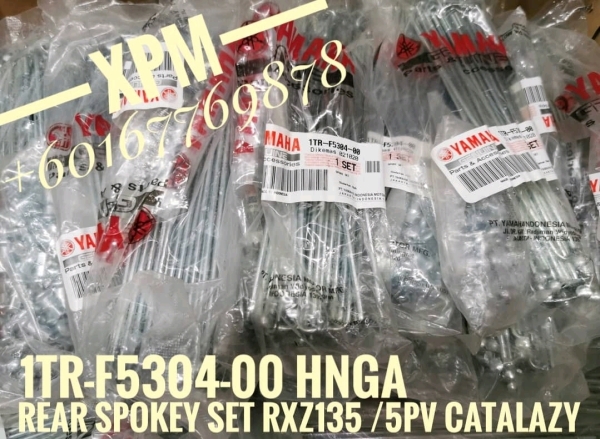 SPOKEY SET REAR RXZ/5PV CATALAZY 163 1TR-F5304-00 YAMAHA PARTS YAMAHA 100% ORIGINAL PARTS PARTS CATALOG Johor Bahru JB Supply Suppliers | X Performance Motor