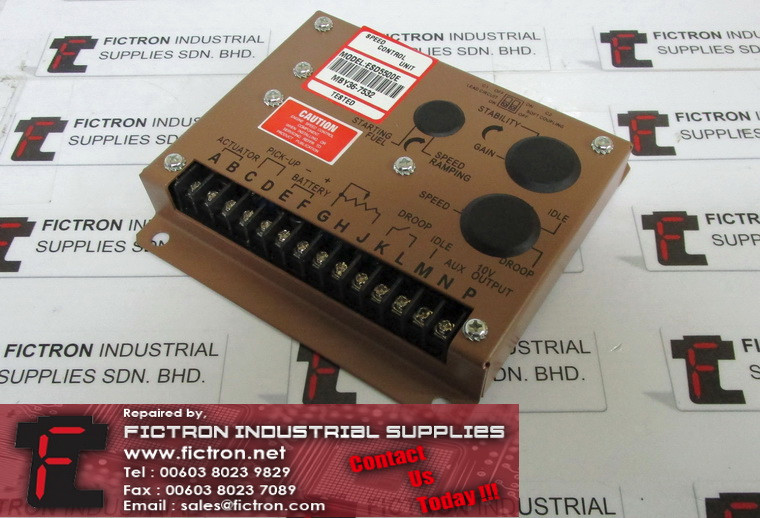ESD5500E FICTRON Speed Controller Unit Supply Malaysia Singapore Indonesia USA Thailand