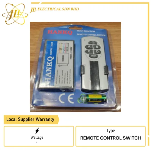 HANKQ J659 12V 23A MULTI FUNCTION REMOTE CONTROL SWITCH