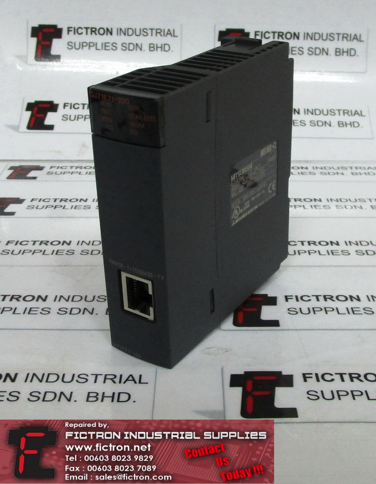 QJ71E71-100 QJ71E71100 MELSEC-Q MITSUBISHI PLC Supply Repair Malaysia Singapore Indonesia USA Thailand