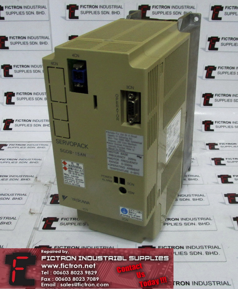 SGDB-15AN SGDB15AN YASKAWA Servopack Supply Repair Malaysia Singapore Indonesia USA Thailand