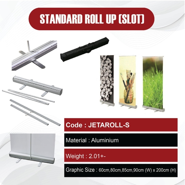 Standard Roll up (clip) Roll Up Series Display System Selangor, Malaysia, Kuala Lumpur (KL) Supplier | ACXUS SDN BHD