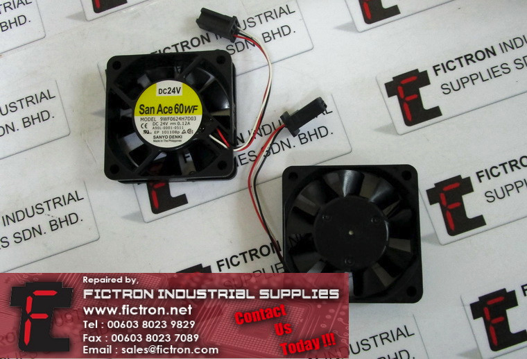 9WF0624H7D03 SANYO DENKI Cooling Fan Supply Malaysia Singapore Indonesia USA Thailand