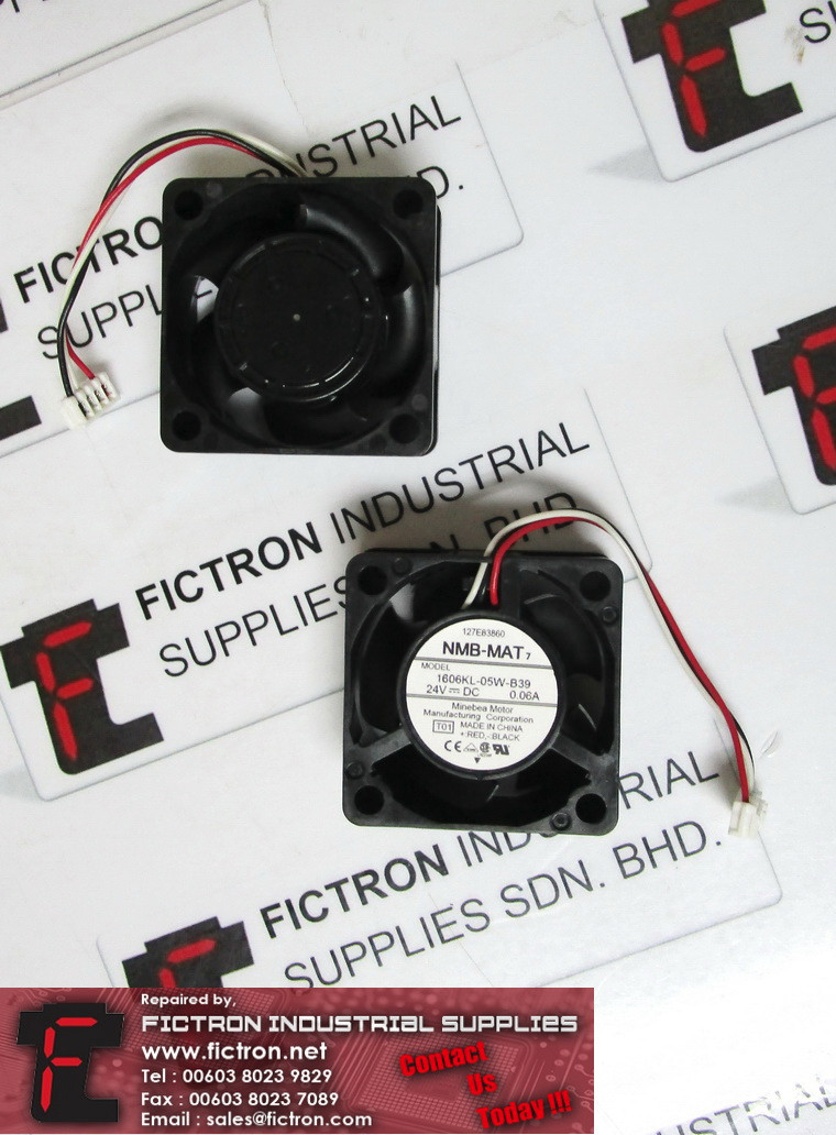 1606KL-05W-B39 1606KL05WB39 MAT NMB Cooling Fan Supply Malaysia Singapore Indonesia USA Thailand