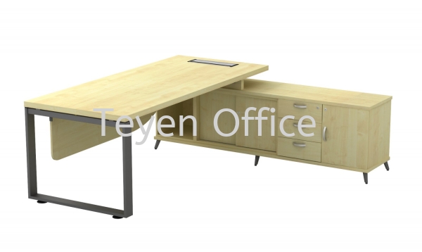 DIRECTOR TABLE SET (Q-SRWE 2203) EXECUTIVE TABLE  TABLE Selangor, Malaysia, Kuala Lumpur (KL), Banting Supplier, Suppliers, Supply, Supplies | TEYEN OFFICE FURNITURE SDN BHD