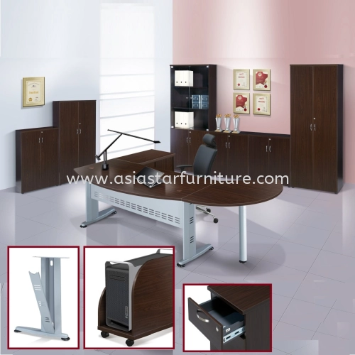 TABLE SET + HEIGHT CABINET SET + MEDIUM CABINET SET