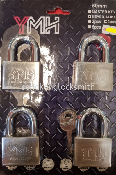 YMH 50MM4 padlock PAD LOCK Selangor, Malaysia, Kuala Lumpur (KL), Puchong Supplier, Suppliers, Supply, Supplies | Seng Kong Locksmith Enterprise