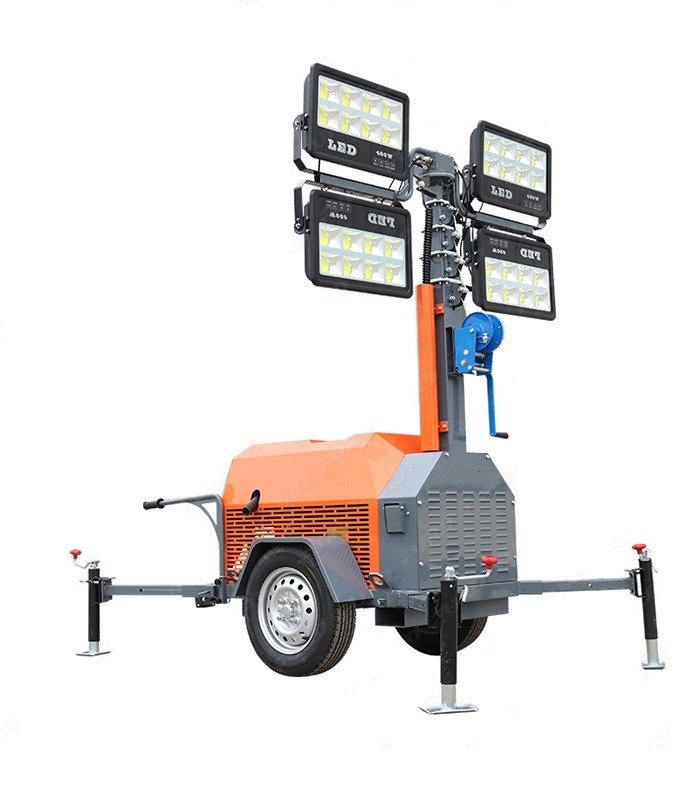 KLE8500 / KLE6500 Trailer Tower Light Singapore | 7m Mobile Lighting Tower