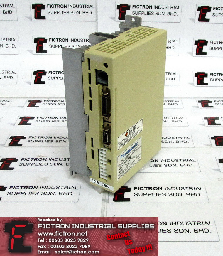 MSD021P2E PANASONIC AC Servo Driver Supply Repair Malaysia Singapore Indonesia USA Thailand