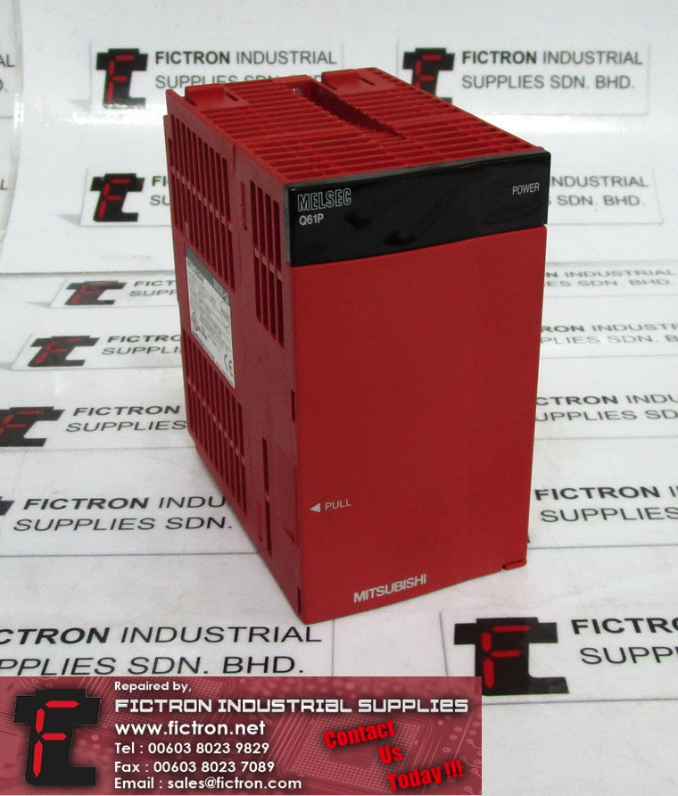 Q61P MELSEC-Q MITSUBISHI Power Supply Unit Supply Repair Malaysia Singapore Indonesia USA Thailand