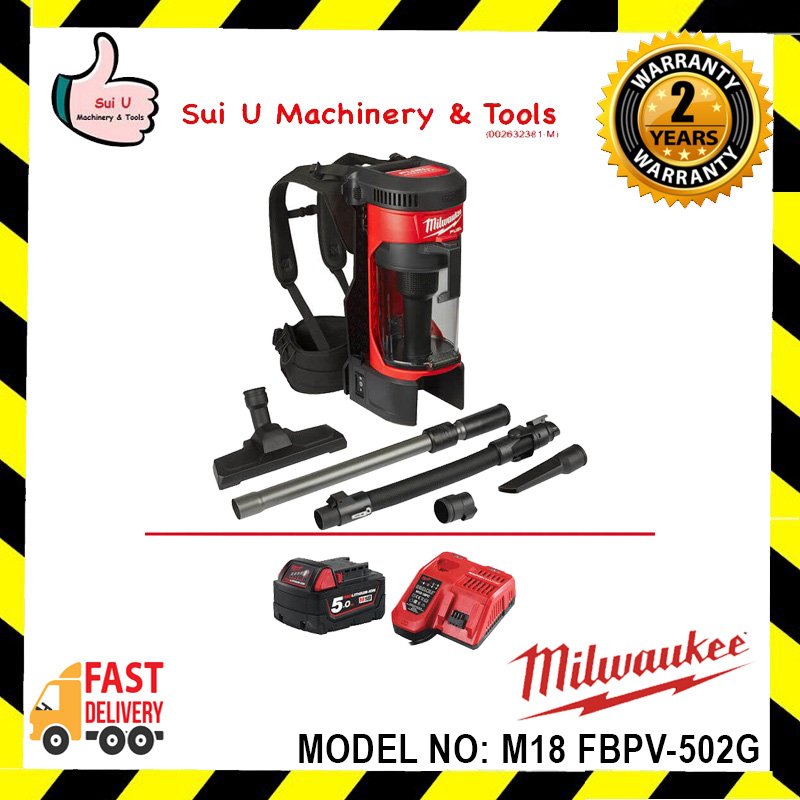 MILWAUKEE M18 FBPV-502G FUEL Backpack 