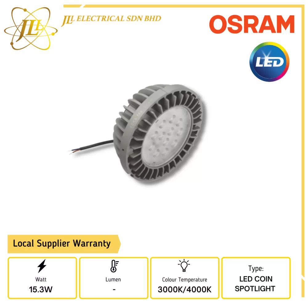 OSRAM PrevaLED COIN 111 AC PL-CN 1200-8xx XxD 230V Kuala Lumpur (KL),  Selangor, Malaysia Supplier, Supply, Supplies, Distributor | JLL Electrical  Sdn Bhd