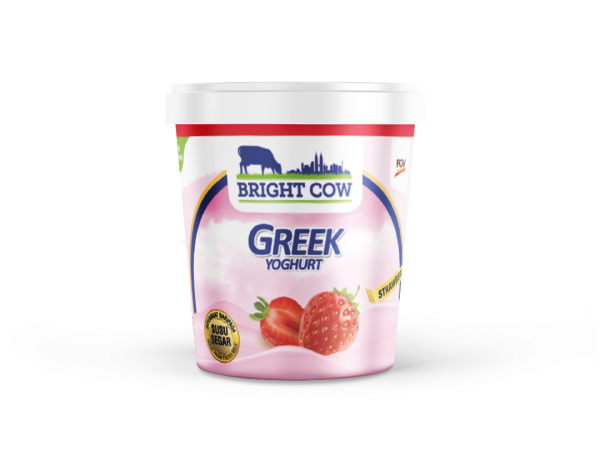 Bright Cow Greek Yogurt - Strawberry (6 x 400 G) Bright Cow Malaysia, Selangor, Kuala Lumpur (KL), Penang Manufacturer, Supplier, Supply, Supplies | BEXPRESS MARKETING (M) SDN BHD