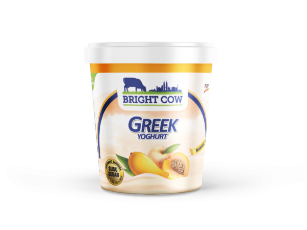 Bright Cow Greek Yogurt - Mango Peach (6 x 400g) Bright Cow Malaysia, Selangor, Kuala Lumpur (KL), Penang Manufacturer, Supplier, Supply, Supplies | BEXPRESS MARKETING (M) SDN BHD