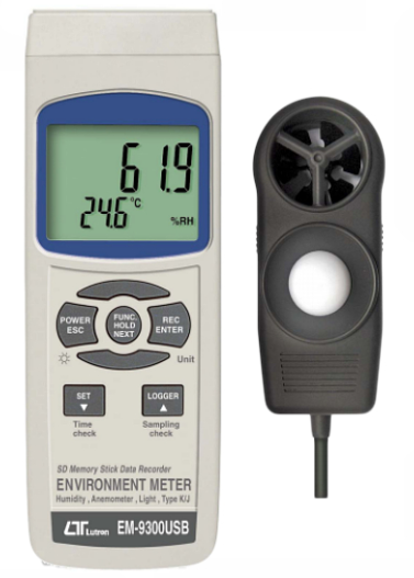 lutron em-9300usb environment meter