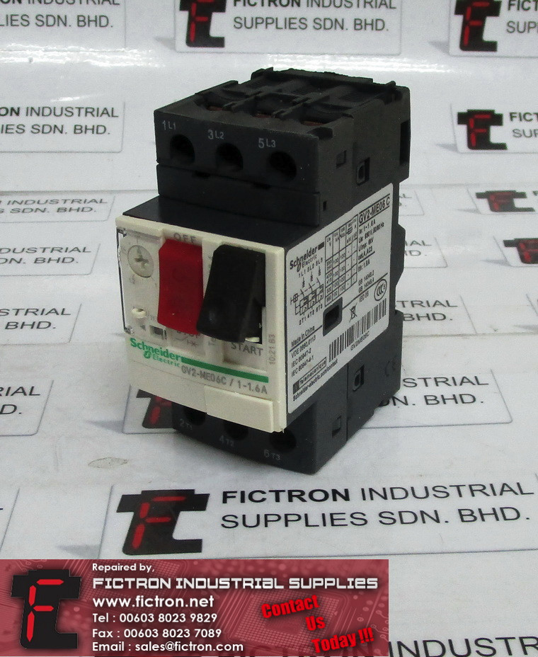GV2-ME06C GV2ME06C SCHNEIDER ELECTRIC Circuit Breaker Supply Malaysia Singapore Indonesia USA Thailand