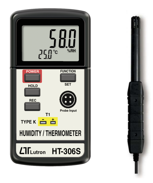 CO2+humidity+temperature meter MCH-383SD - Lutron Instruments