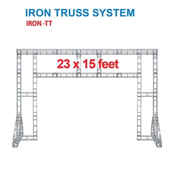 (Outdoor) Iron Truss System 23x15feet IRON Truss Backdrop Malaysia, Selangor, Kuala Lumpur (KL), Subang Jaya Manufacturer, Supplier, Supply, Supplies | A Top Station Enterprise (M) Sdn Bhd