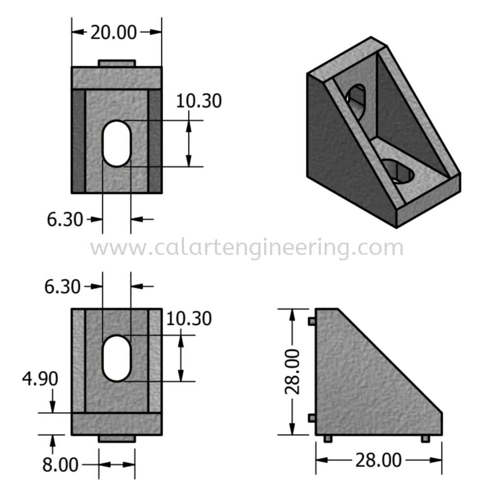 Gussett Element 30x30 (2028)