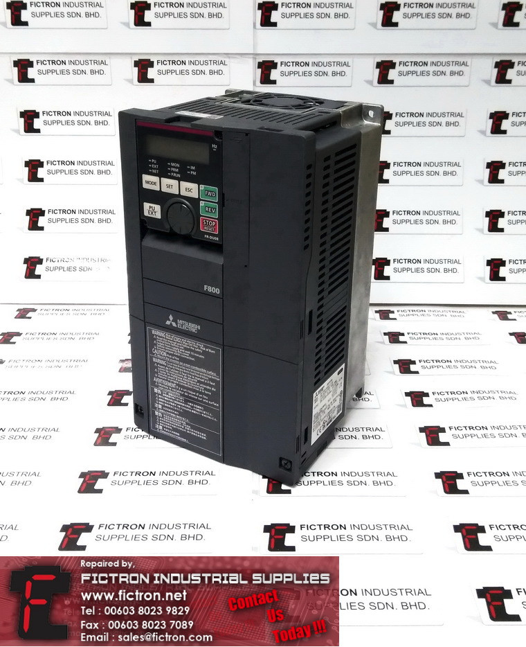 FR-F840-00083-2-60 FRF84000083260 F800 MITSUBISHI Inverter Drive Supply Repair Malaysia Singapore Indonesia USA Thailand