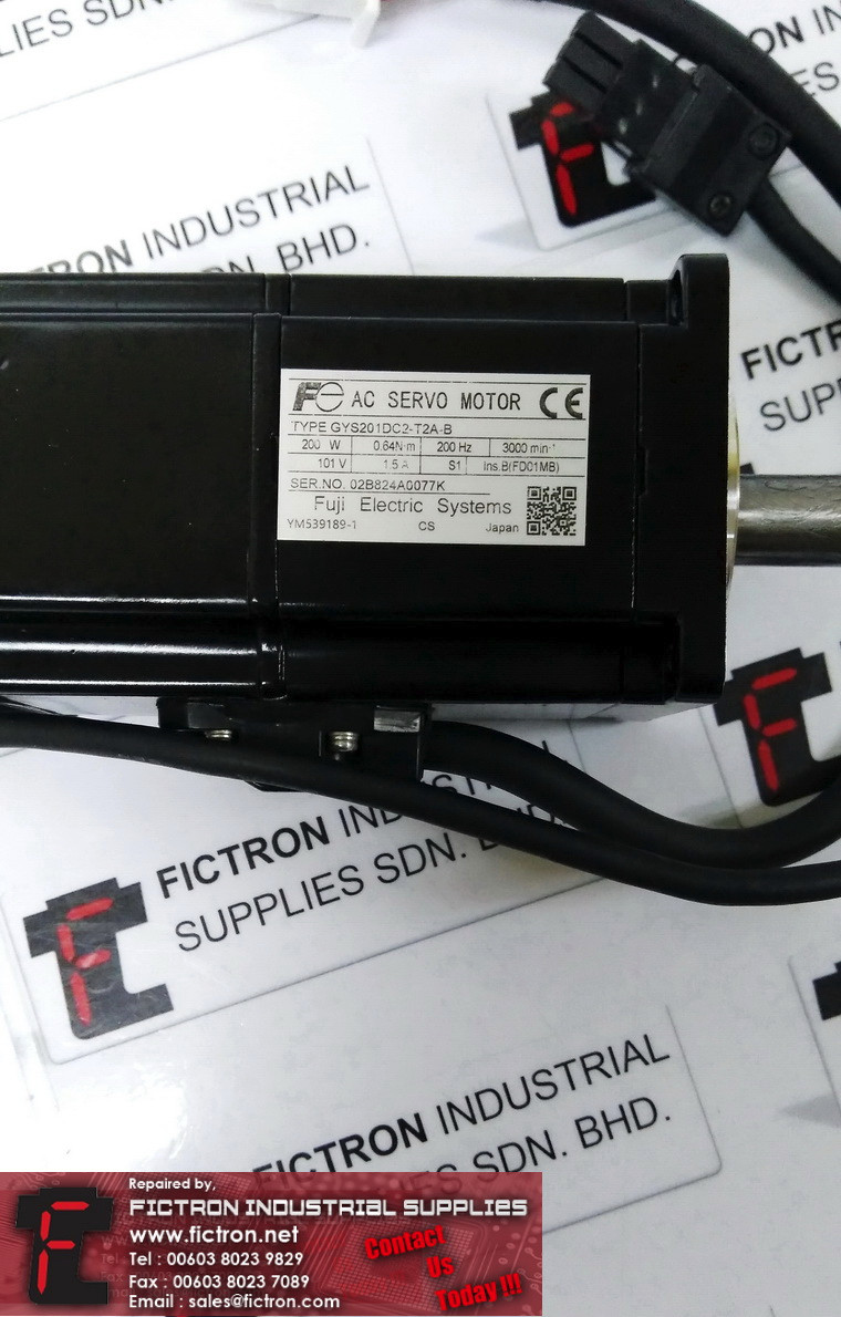 GYS201DC2-T2A-B GYS201DC2T2AB FALDIC FUJI Servo Motor Amplifier Supply Repair Malaysia Singapore Indonesia USA Thailand