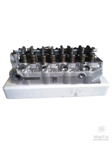 MITSUBISHI 4D56 (42mm) INOKOM AU26 LORIMAS D4BB CYLINDER HEAD (COMPLETE) 