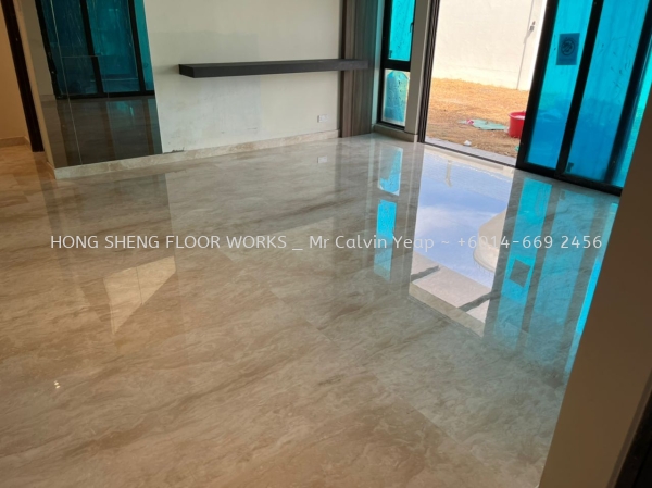 Polish Marble Flooring Refurbishment - polish Terrazzo /Marble Flooring Polished Selangor, Malaysia, Kuala Lumpur (KL), Petaling Jaya (PJ) Supplier, Suppliers, Supply, Supplies | Hong Sheng Floor Works