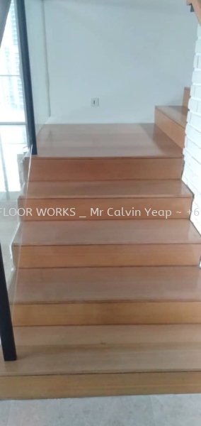 White Oak Flooring _Staircase WHITE OAK Staircase Flooring - Supply & install OR Refurbishment Wood Flooring for Staircase Parquet Flooring Selangor, Malaysia, Kuala Lumpur (KL), Petaling Jaya (PJ) Supplier, Suppliers, Supply, Supplies | Hong Sheng Floor Works