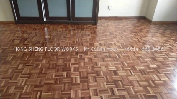 Kempas Wood Flooring Refurbishment Kampas Wood Flooring Parquet Flooring Selangor, Malaysia, Kuala Lumpur (KL), Petaling Jaya (PJ) Supplier, Suppliers, Supply, Supplies | Hong Sheng Floor Works