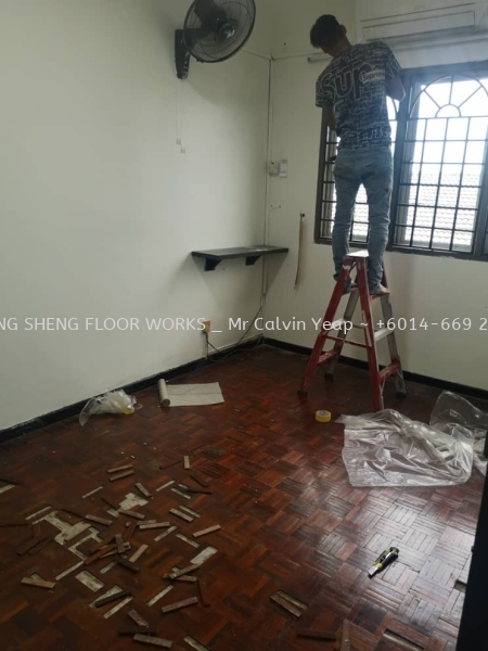 Kempas Wood Flooring Refurbishment Kampas Wood Flooring Parquet Flooring Selangor, Malaysia, Kuala Lumpur (KL), Petaling Jaya (PJ) Supplier, Suppliers, Supply, Supplies | Hong Sheng Floor Works