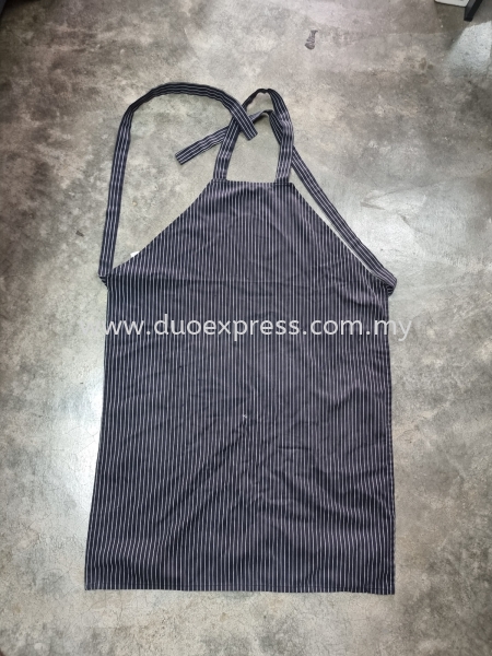 Custom Apron Stripe F&B Chef Hotel Apron Baju Uniform Custom KL PJ  Malaysia, Selangor, Kuala Lumpur (KL), Petaling Jaya (PJ) Supplier, Suppliers, Supply, Supplies | Duo Express