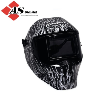 SNAP-ON Auto Darkening Welding Helmet (Skull Graphic) / Model: EFP2WFLAME