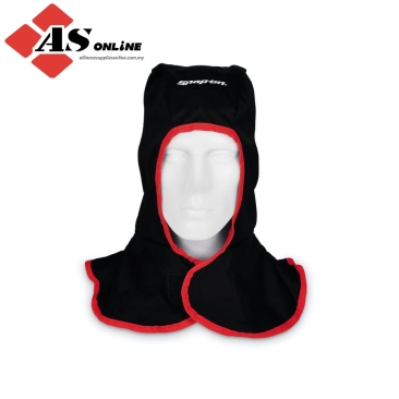 SNAP-ON Fire-Retardant Hood (Black/ Red) / Model: WELDGOGLEKT2