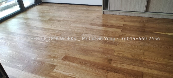 White Oak Flooring Refurbishment White Oak Wood Flooring Parquet Flooring Selangor, Malaysia, Kuala Lumpur (KL), Petaling Jaya (PJ) Supplier, Suppliers, Supply, Supplies | Hong Sheng Floor Works