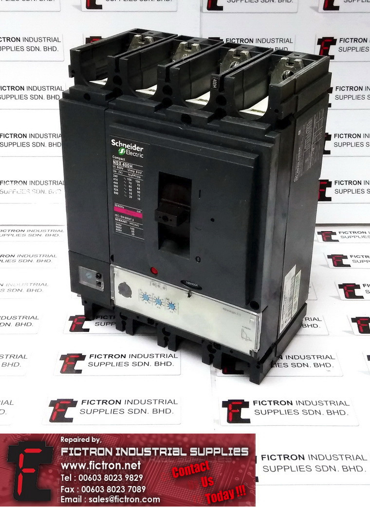 LV432696 NSX400H SCHNEIDER ELECTRIC Circuit Breaker Supply Repair Malaysia Singapore Indonesia USA Thailand