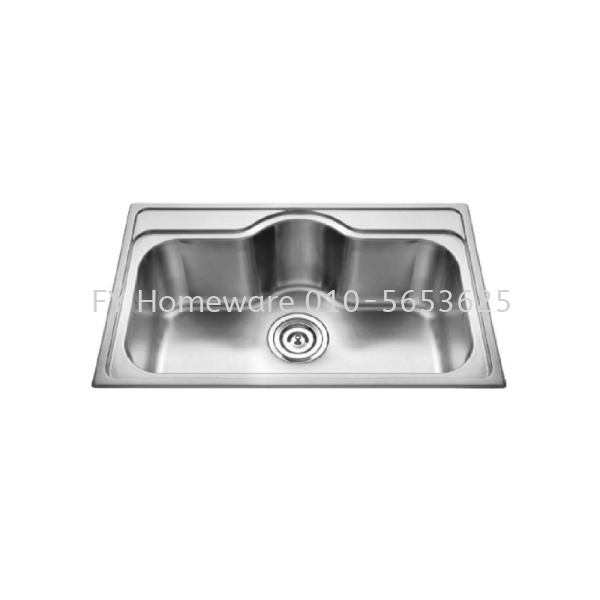 SORENTO Stainless Steel 304 SRTKS1019D Top Mount Sink Kitchen Utensils Johor Bahru (JB), Malaysia, Skudai Supplier, Suppliers, Supply, Supplies | FY HOMEWARE SDN BHD