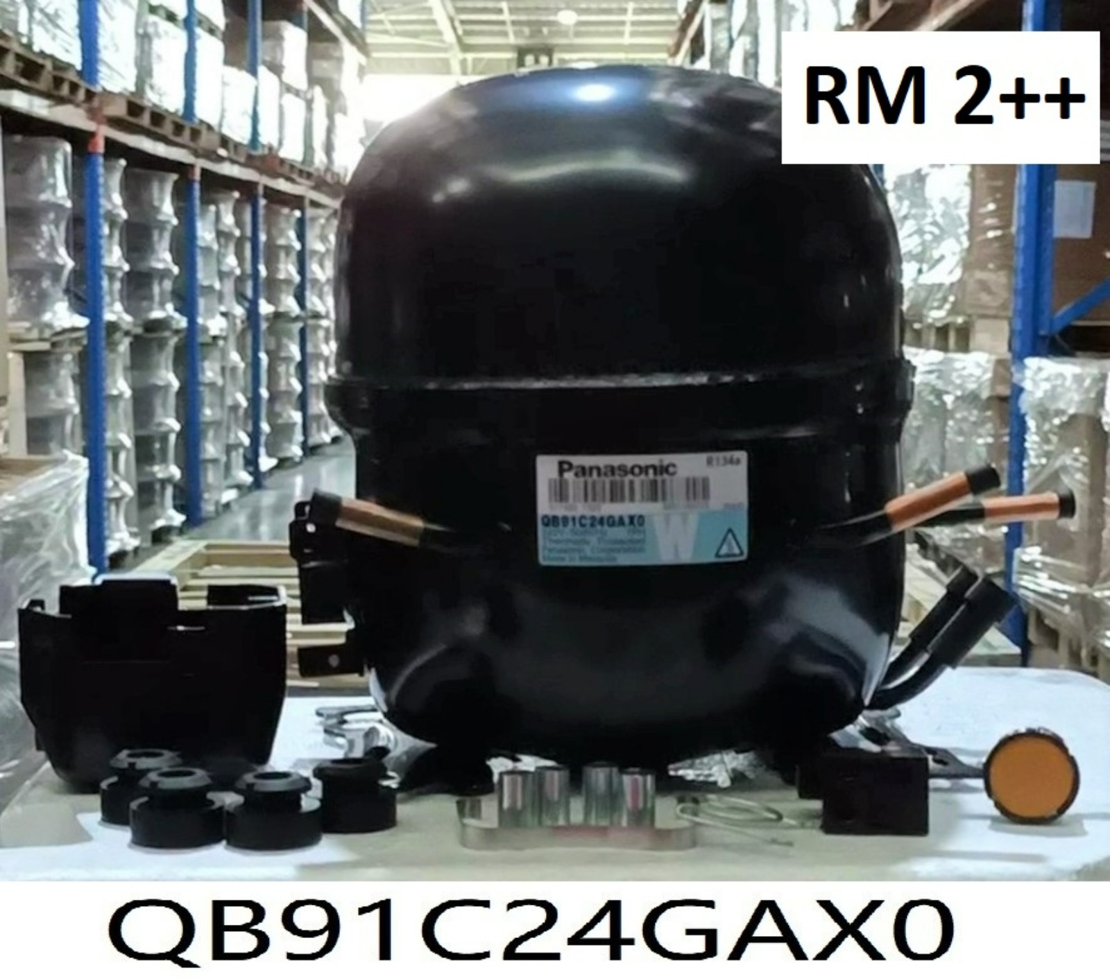 QB91C24GAX0 - Panasonic Reciprocating Compressor