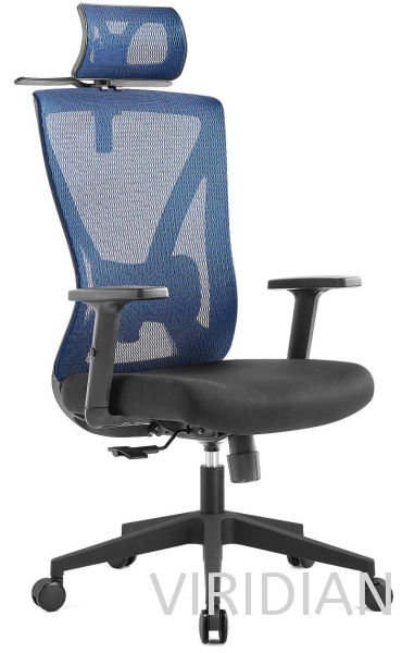 80 Oka-H (Blue nylon mesh) high back office chair FNOE Series Office Chair Office Furniture Kuala Lumpur (KL), Malaysia, Selangor, Setapak Supplier, Suppliers, Supply, Supplies | Viridian Technologies