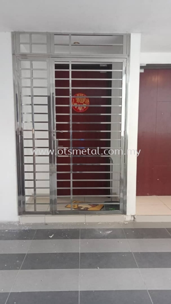 SSD036 Stainless Steel Door Johor Bahru (JB) Design, Supplier, Supply | OTS Metal Works