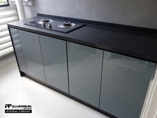 Kitchen Cabinet  Project Bukit Serdang Kitchen Cabinet Aluminium Cabinet Seremban, Malaysia, Negeri Sembilan Supplier, Suppliers, Supply, Supplies | PF ALUMINIUM SDN BHD