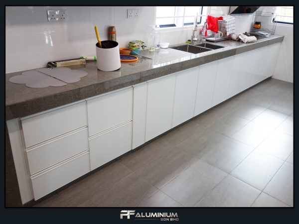 Kitchen Cabinet  Project Chemara Hill Kitchen Cabinet Aluminium Cabinet Seremban, Malaysia, Negeri Sembilan Supplier, Suppliers, Supply, Supplies | PF ALUMINIUM SDN BHD