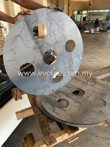 Flywheel (Ms plate 3mm, Laser Cut To Size) Plate Mild Steel/Stainless Steel & Others Trading Malaysia, Johor Bahru (JB), Ulu Tiram Supplier, Suppliers, Supply, Supplies | Evolve Hardware Sdn Bhd