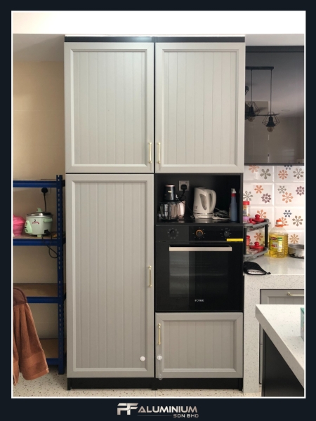 Kitchen Cabinet  Project Suria S2 Height Kitchen Cabinet Aluminium Cabinet Seremban, Malaysia, Negeri Sembilan Supplier, Suppliers, Supply, Supplies | PF ALUMINIUM SDN BHD