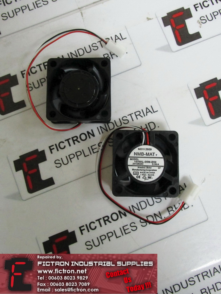 1606KL-05W-B59 1606KL05WB59 MAT NMB Cooling Fan Supply Malaysia Singapore Indonesia USA Thailand