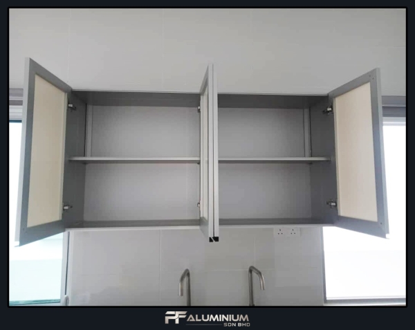 Kitchen Cabinet  Project Taman Bukit Kepayang  Kitchen Cabinet Aluminium Cabinet Seremban, Malaysia, Negeri Sembilan Supplier, Suppliers, Supply, Supplies | PF ALUMINIUM SDN BHD